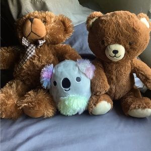 Three Stuffed toys